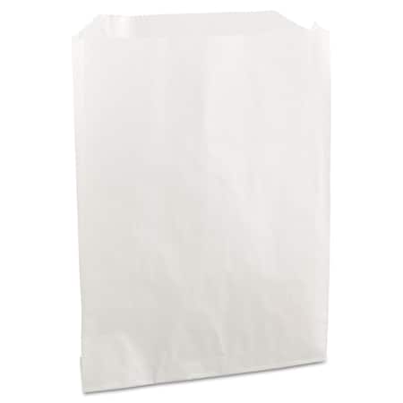 Bagcraft Grease-Resistant Single-Serve Bags, 6" x 7.25", White, PK2000 450019